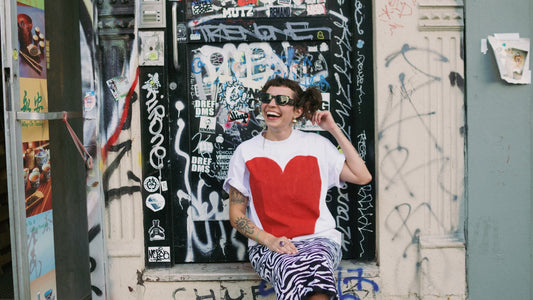 camiseta toda coração <3