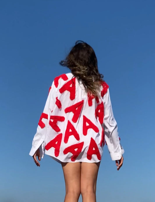 camisa AAAAAA pelúcia