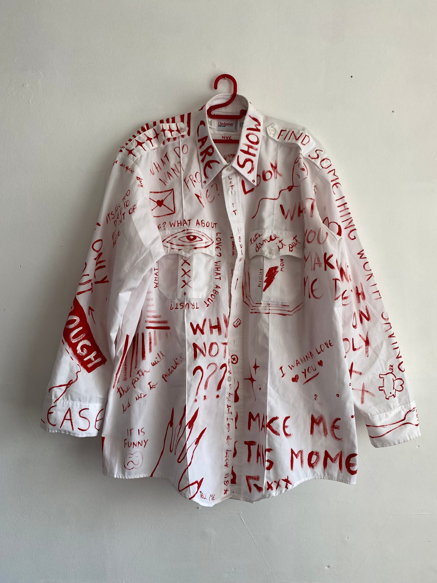 camisa amuleto da sorte